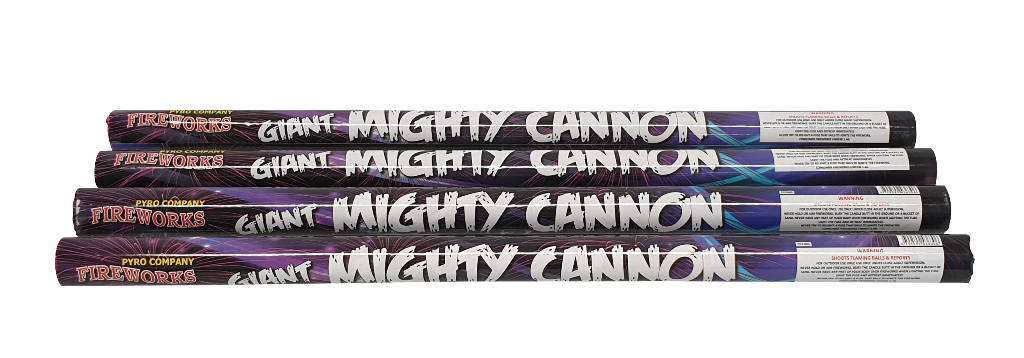 Giant Mighty Cannon Candles